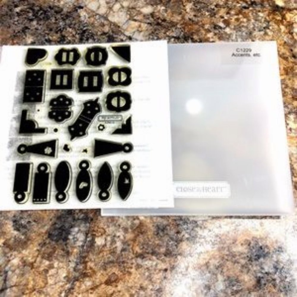 Close to My Heart Stamp Set "Accents, etc" C1229 New Condition